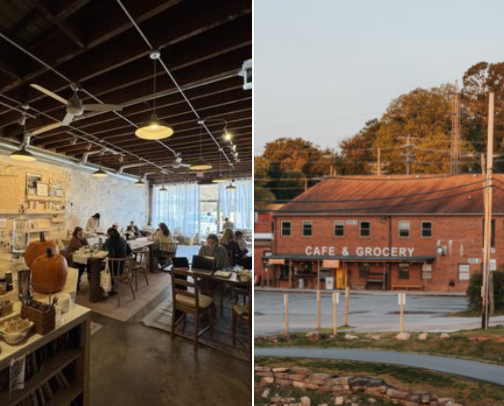 The BEST coffee shops in Greenville, SC cover photo collage