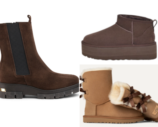 Best Brown Winter Boots cover photo collage