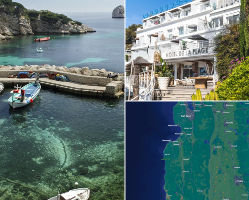 A hotel stay I’d love to come back to, Harbor Views, Calanques, Beach Time & Easy Coastal Days Cassis, France cover photo collage