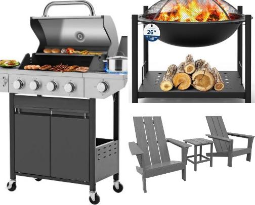 Outdoor Living & Garden "Click Here!" cover photo collage