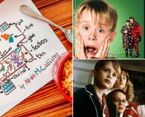 Home Alone Christmas Movie Night and Bingo cover photo collage