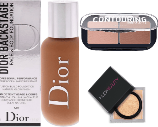 Products for everday makeup cover photo collage