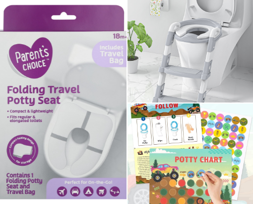 🧻 Potty Training Made Easy: Toddler Must-Haves cover photo collage