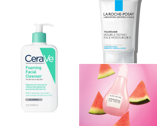Model Skincare Favorites cover photo collage