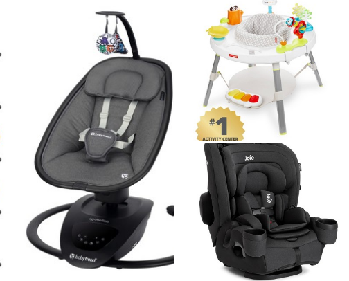 Baby items cover photo collage