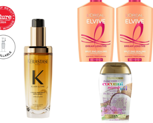Products to achieve your dream hair! cover photo collage