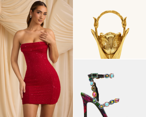 Golden Hour Glam – Effortless Luxury Looks cover photo collage