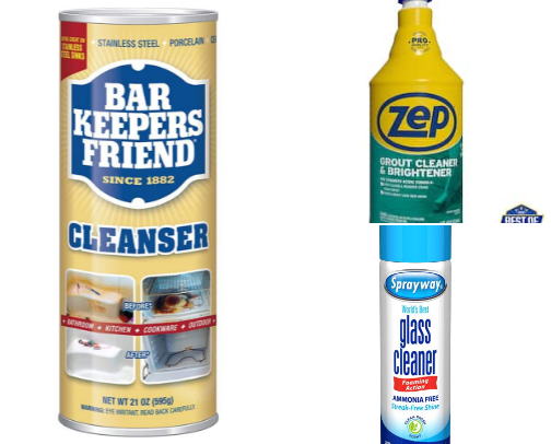 Cleaning product recs from a housekeeper cover photo collage