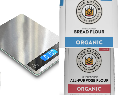 Sourdough Starter Kit For Beginners cover photo collage
