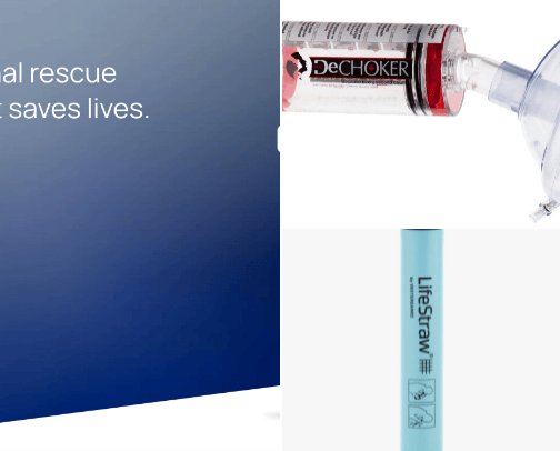 Safety items cover photo collage