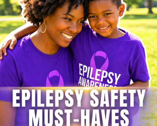 Epilepsy Safety Must-Haves for Parents cover photo collage
