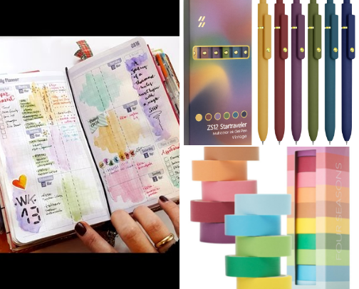 Planning & productivity cover photo collage