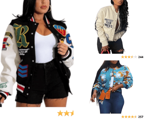 spring jackets cover photo collage