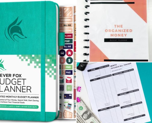 Planners for the planner cover photo collage