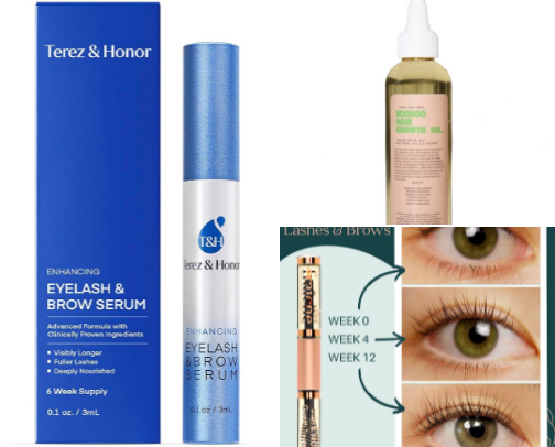 Grow Your Hair & Lashes in Weeks: My Real Results Picks cover photo collage