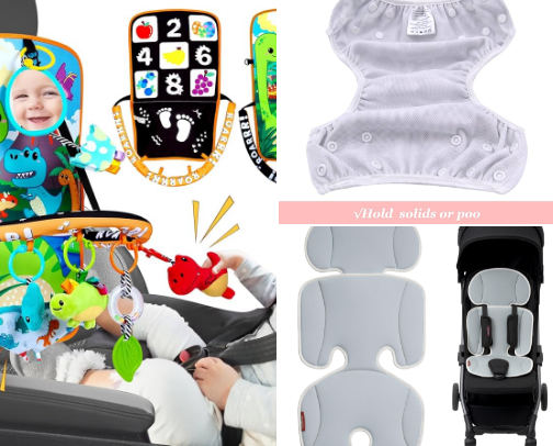Summer baby must haves: cover photo collage
