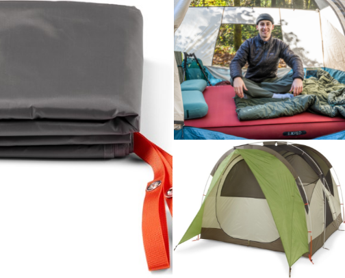 things i JUST bought for camping cover photo collage