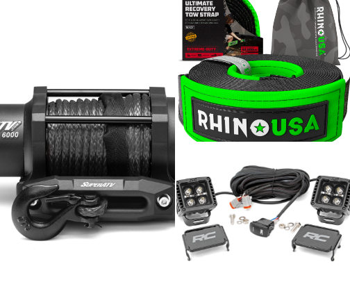 Top recovery gear for offroading🔥 cover photo collage