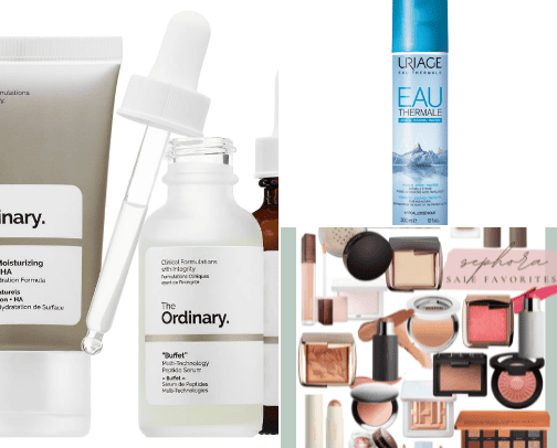 My #skincare   #makeup cover photo collage