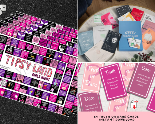 Copy of Girls’ Night – Perfect Ideas for Your Ultimate Girls’ Night In💋🎀 cover photo collage