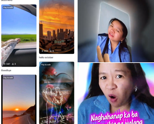My Official CapCut Profile & Free Video Templates cover photo collage