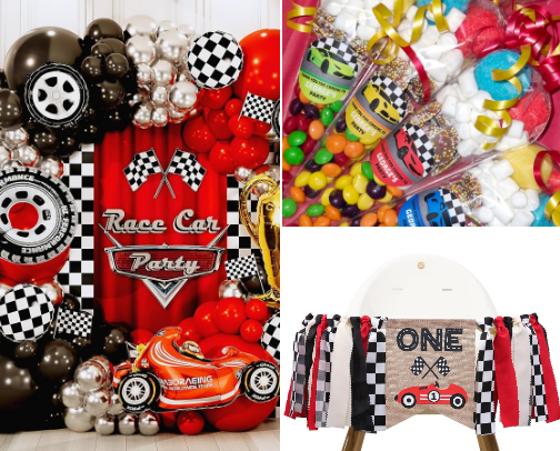 KA-CHOW Birthday Ideas and Must Haves !! 🏎️🏎️ cover photo collage