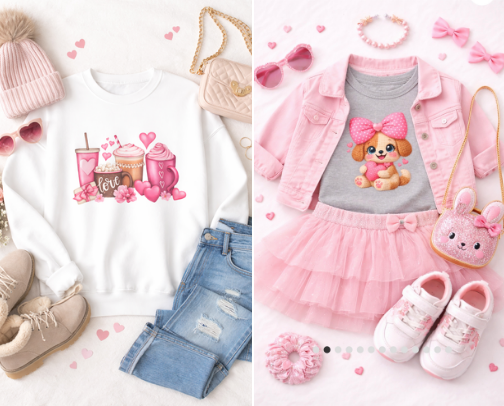 Dani and Ellie Shop cover photo collage