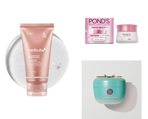 Glow Up After 40: Must-Have Skincare Treasures for Timeless Radiance ✨️ cover photo collage
