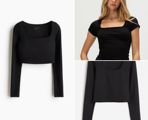 Chic Crop Top Blouse You’ll Wear on Repeat ✨ cover photo collage