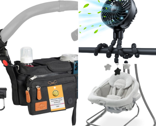 The Baby Gear We Couldn't Turn Down! cover photo collage