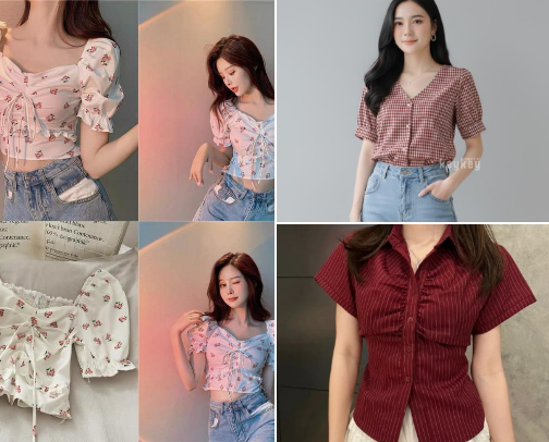 Fashion daily cover photo collage