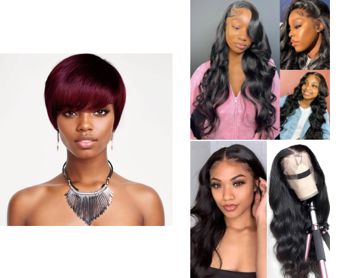 My favorite wigs cover photo collage