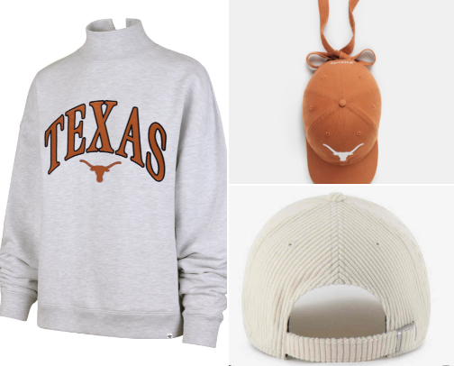 Texas Longhorn Gear I'll Be Wearing This Fall cover photo collage