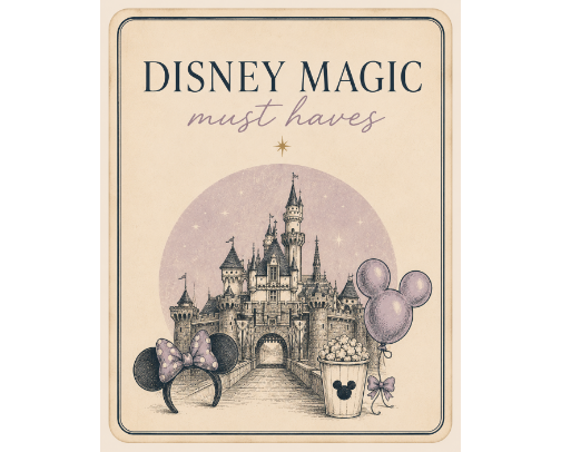 A Dash of Disney Magic cover photo collage