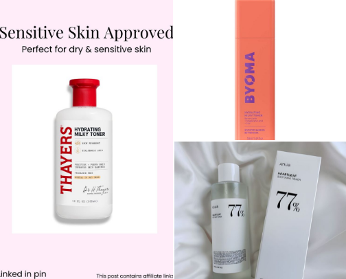 Esthie approved skin/beauty ✨ cover photo collage