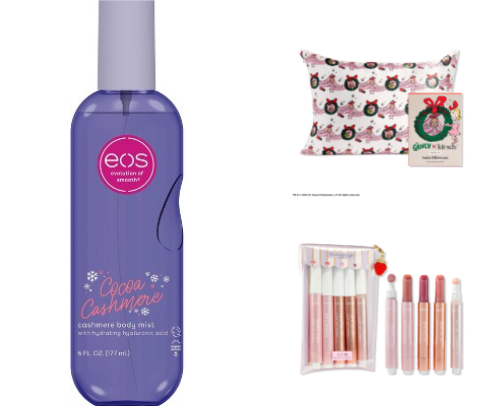 Stocking stuffers for her 🩷 cover photo collage