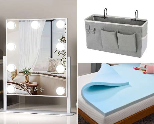 Dorm Glow-Up cover photo collage