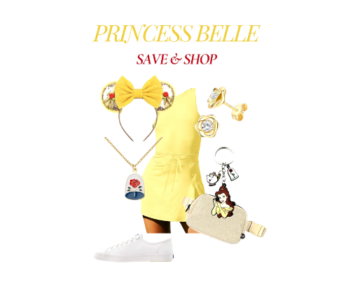 Princess Belle Inspired Disney Outfit! cover photo collage