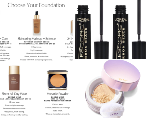 Makeup Recommendations cover photo collage