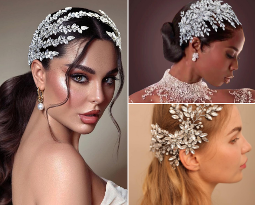 Wedding Headpieces cover photo collage
