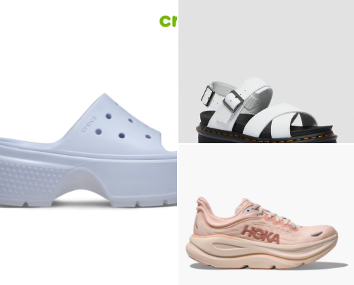 Big girl, big feet cover photo collage