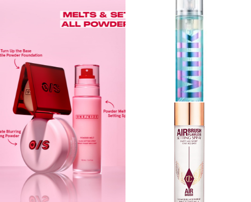 Top Fixing & Setting Sprays for Makeup cover photo collage