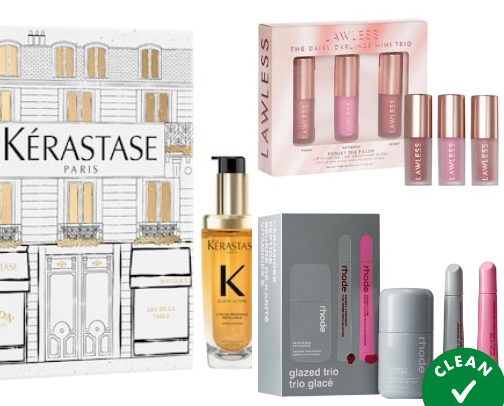 HOLIDAY BEAUTY GIFT SETS cover photo collage