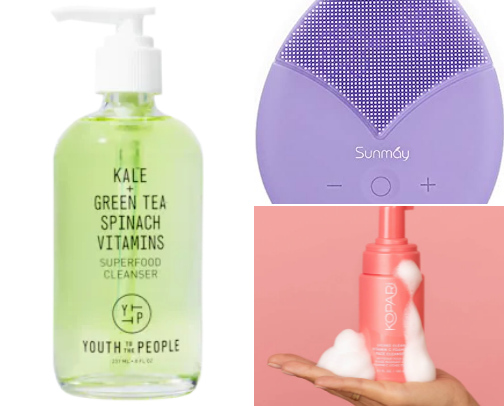 skincare favorites💞 cover photo collage