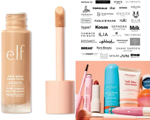 Best Makeup and Skincare Products cover photo collage