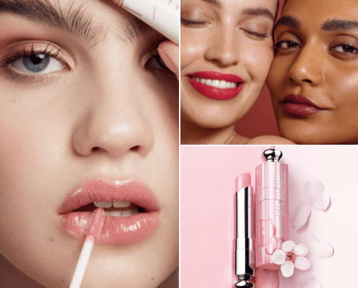 Lip balm fav cover photo collage