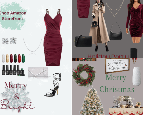 Christmas time is Here! cover photo collage