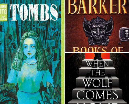 Horror Books cover photo collage