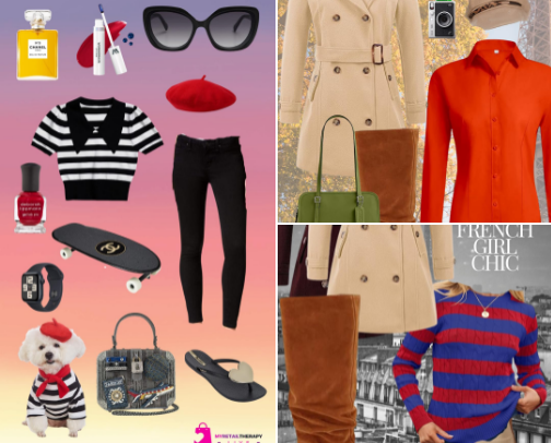 Paris, Je T’aime: French Girl Chic Essentials cover photo collage