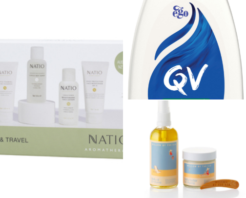 My sensitive, skin friendly favourites cover photo collage